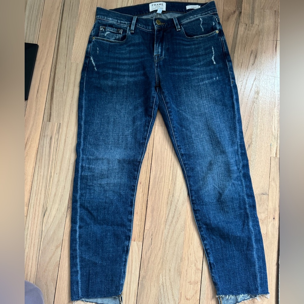 Frame Le Garçon Classic Blue Jeans